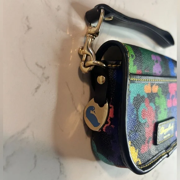 Disney Dooney & Bourke Multicolor Mickey Rare Wristlet – Like New - Picture 10 of 11